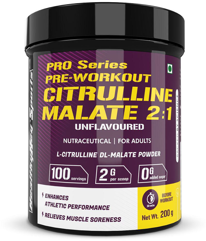 HEALTHYHEY NUTRITION Sports Citrulline Malate 2:1 - 200 Grams 200 gm Powder