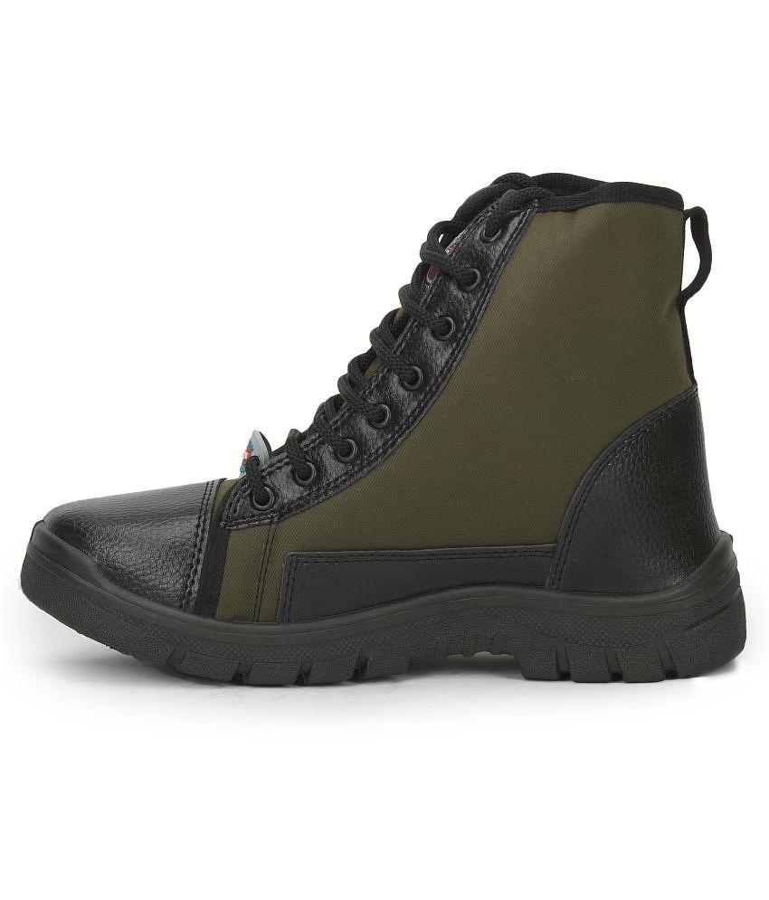 New Men Liberty FOREST-22 - Green Men's Trekking Shoes - None 2025 at ShopCircuit | ONDC