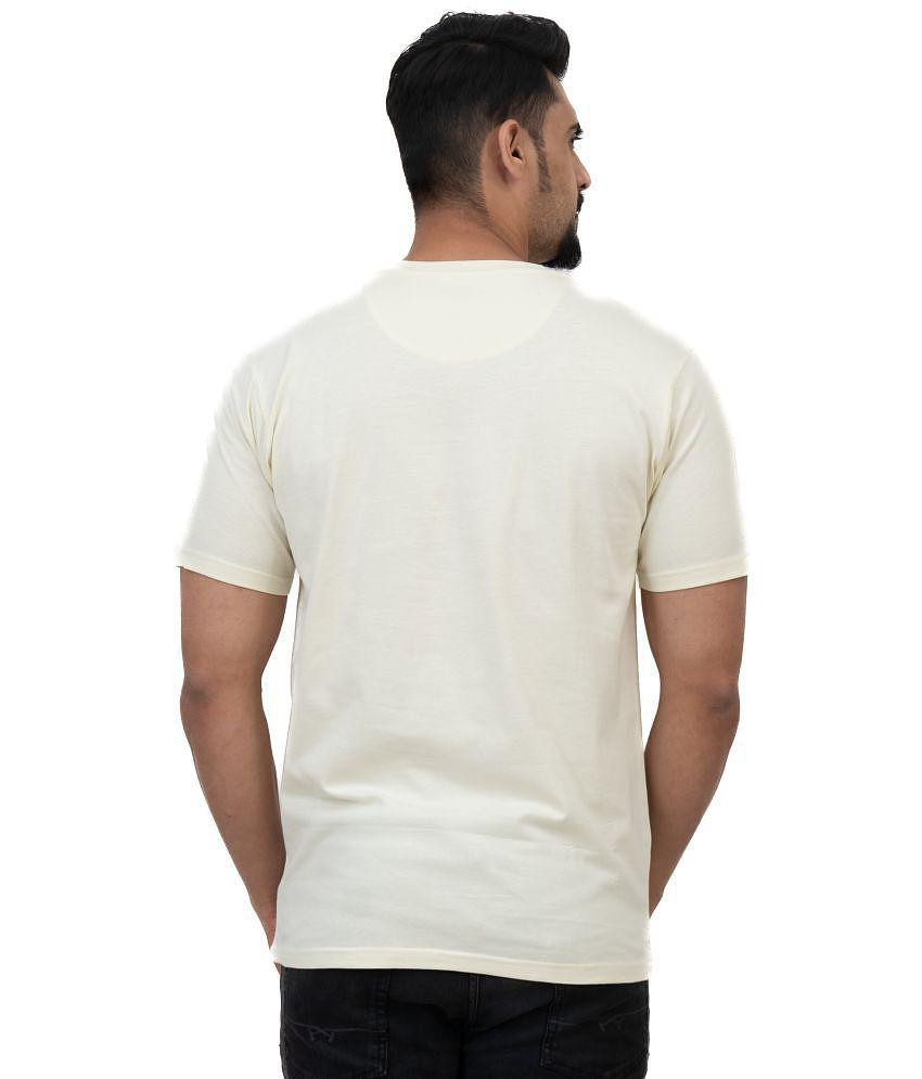 Chic Men Cotstyle - Yellow Cotton Regular Fit Men's T-Shirt ( Pack of 1 ) - None 2025 at ShopCir