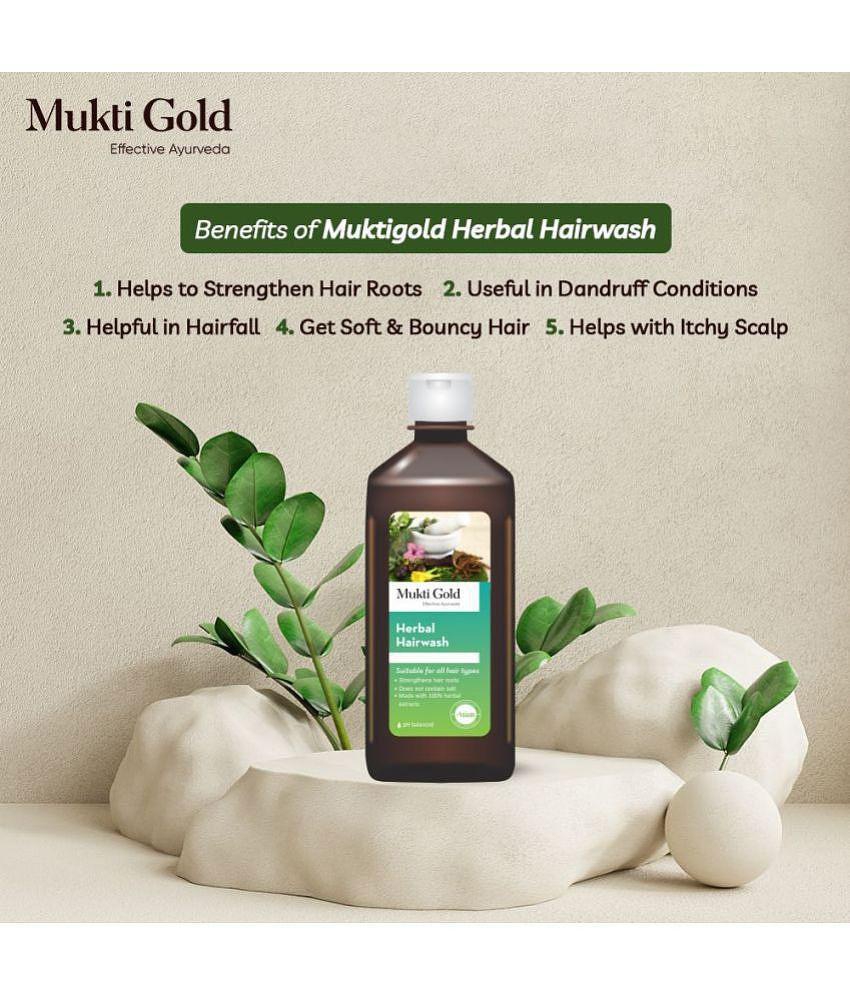 Mukti Gold Anti Hair Fall Shampoo 400 ( Pack of 2 )