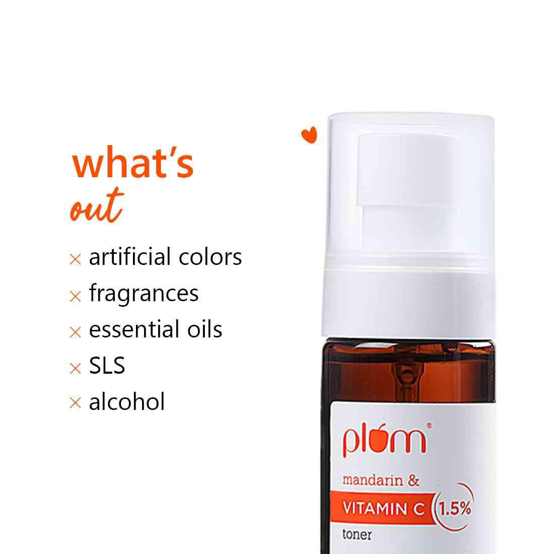 1.5% Vitamin C Face Toner with Mandarin