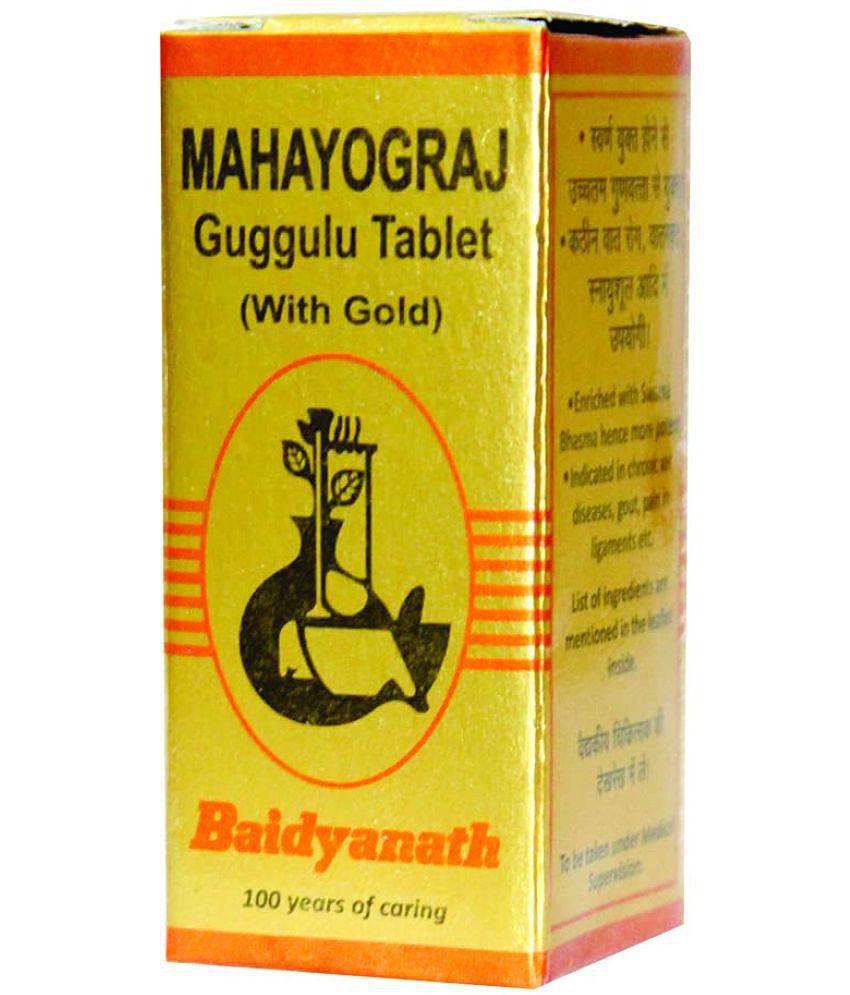 Baidyanath Mahayograj Guggulu Swyu Tablet 25 no.s Pack Of 1