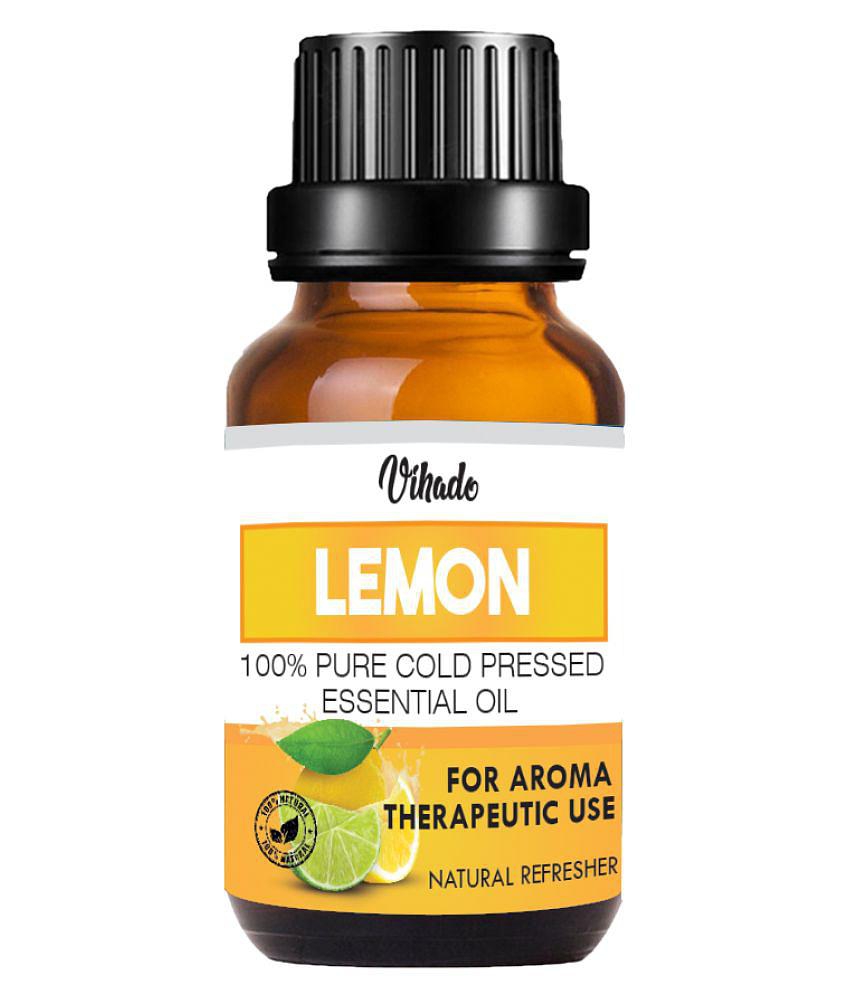 Vihado - Lemon Essential Oil 10 mL (Pack of 1)