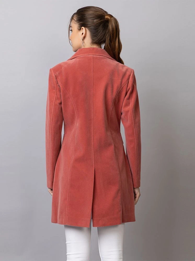 Top Women YHA - Tweed Pink Trench Coats Pack of 1 - None 2025 at ShopCircuit | ONDC