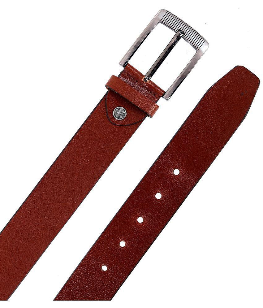 Sophisticated Men Leather World - Leather Mens Casual Belt ( Pack of 1 ) - None 2025 at ShopCirc