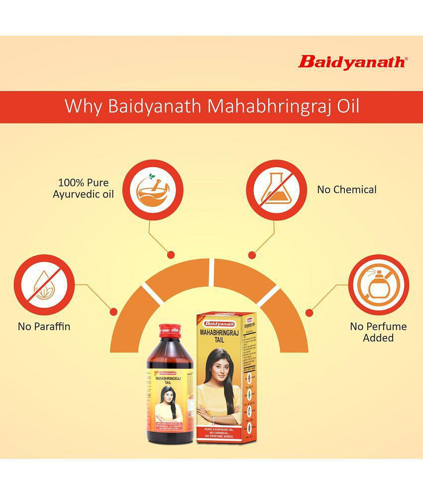 Baidyanath Mahabhringraj Ayurvedic Hair Oil 100ml