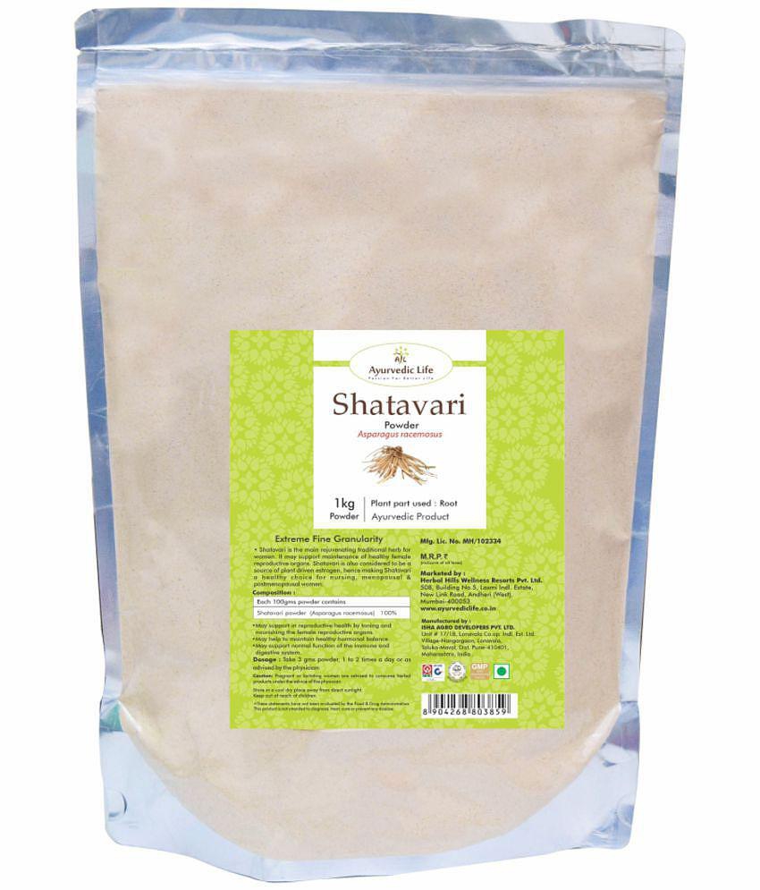 Ayurvedic Life Shatavari Powder 1 kg Pack Of 1