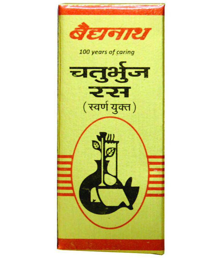 Baidyanath Chaturbhuj Ras Say Tablet 10 no.s Pack Of 1