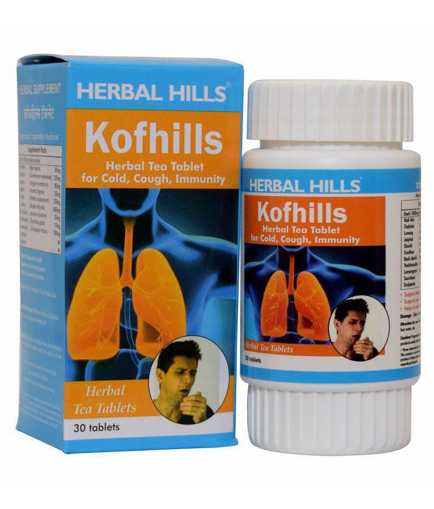 Herbal Hills Kofhills Herbal Tea Tablet 30 no.s Pack Of 1