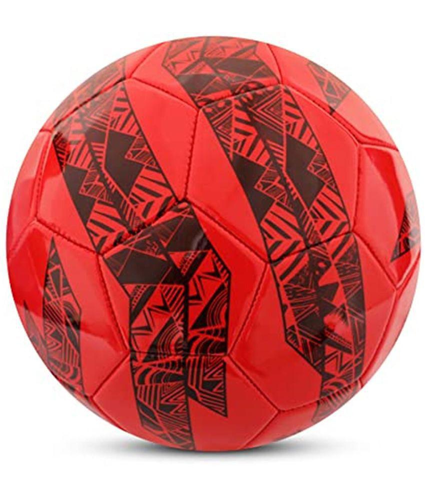 Nivia - Red Rubber Football ( Pack of 1 ) - 5