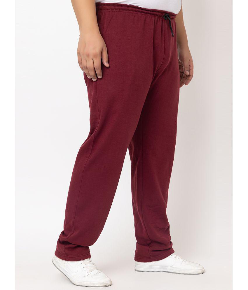 Affordable Women YHA - Wine Fleece Mens Trackpants ( Pack of 1 ) - None 2025 at ShopCircuit | ON