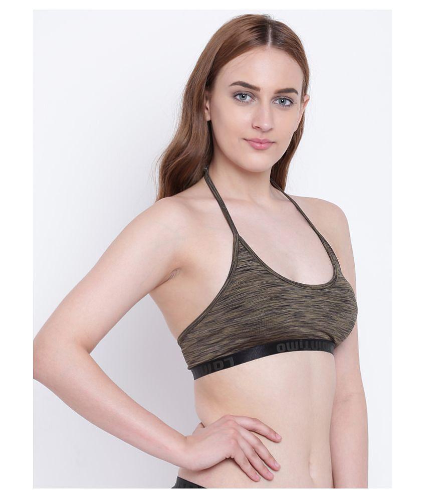 Elegant Men La Intimo Polyester Push Up Bra - Green - 32C 2025 at ShopCircuit | ONDC