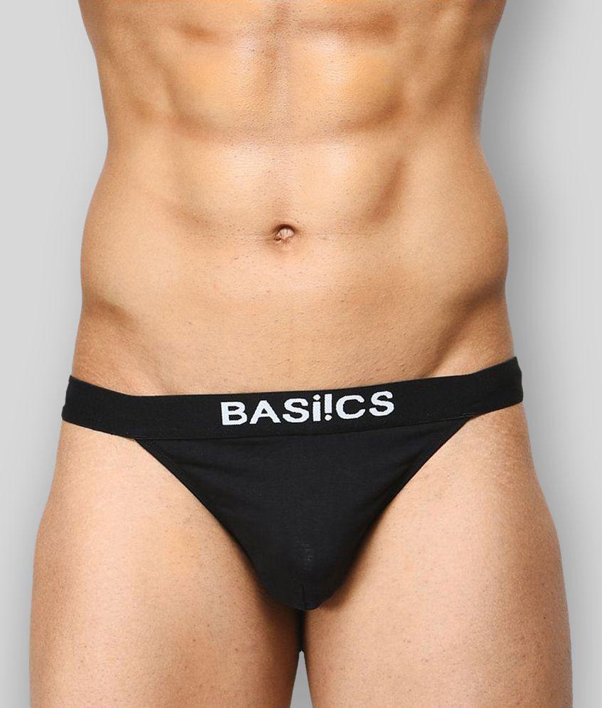 Premium Men BASIICS By La Intimo - White Cotton Blend Men's Briefs ( Pack of 1 ) - M 2025 at Sho