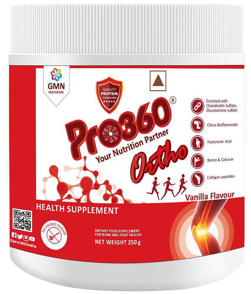 PRO360 Ortho Non Veg bone & joint Health Drink Powder 250 gm Vanilla