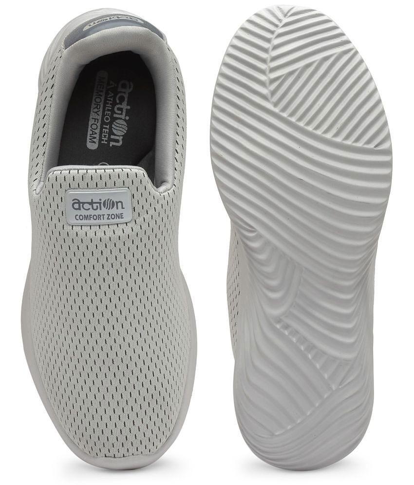 Best Men Action - ATG 424 Sports Shoes Light Grey Men''s Sports Running Shoes - None 2025 at Sho