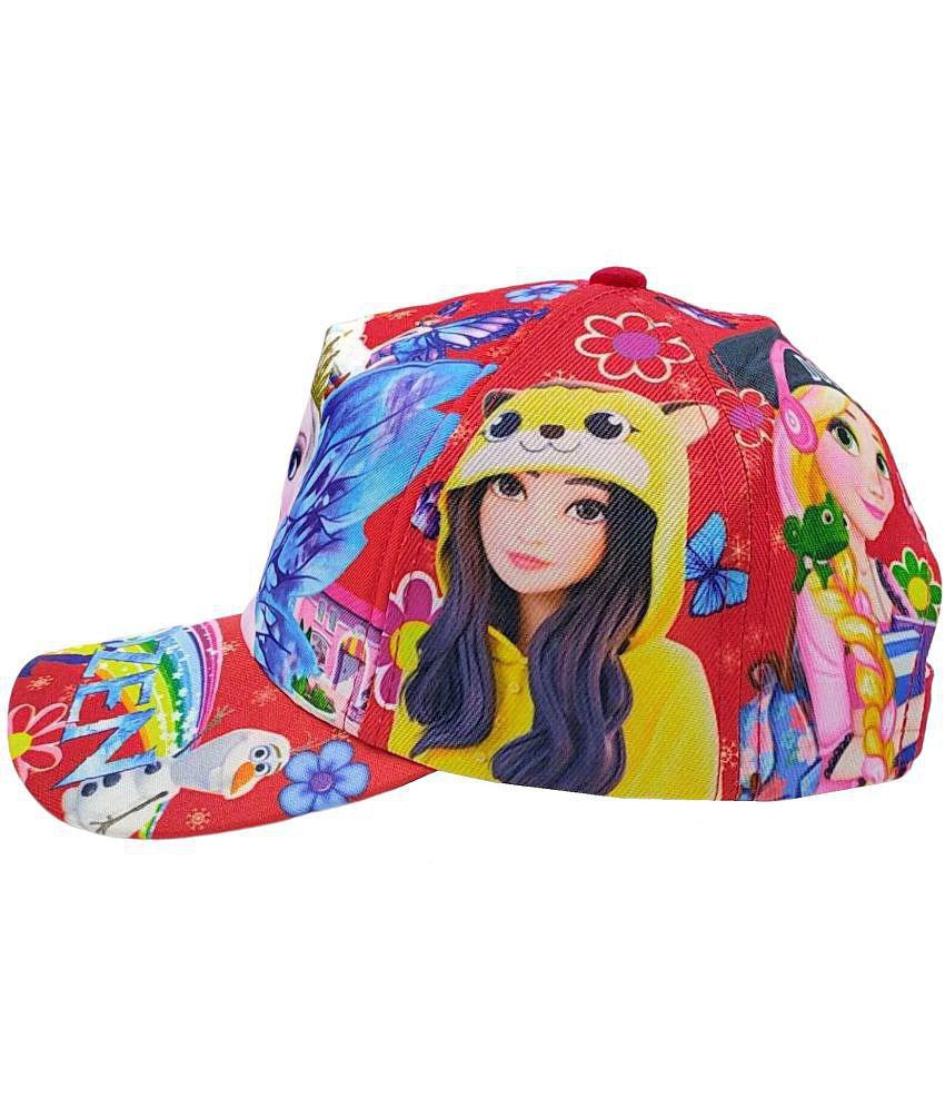 Chic Men Zacharias Unisex Kids Cotton Cap kc-16 Red_1-5 Years) (Pack of 1) - None 2025 at ShopCi