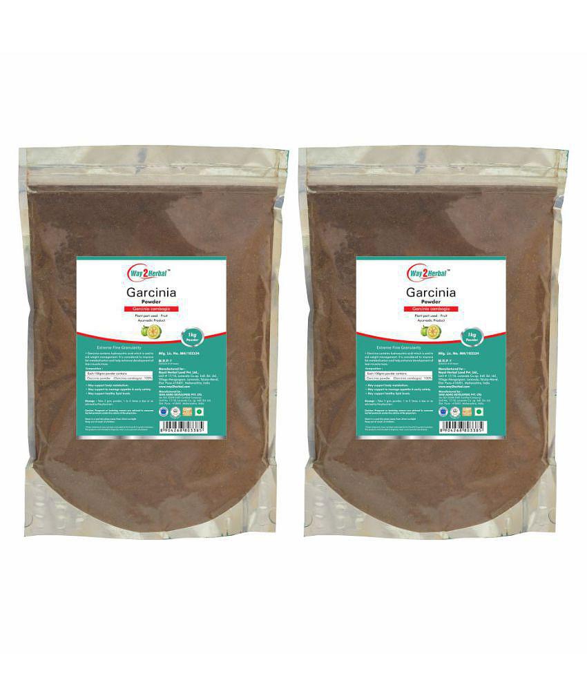 Way2Herbal Garcinia Powder 1 kg Pack of 2