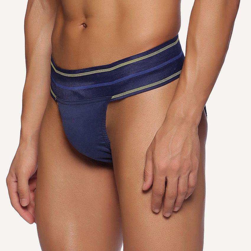 New Men Omtex - Navy Blue Cotton Men''s Briefs ( Pack of 1 ) - None 2025 at ShopCircuit | ONDC
