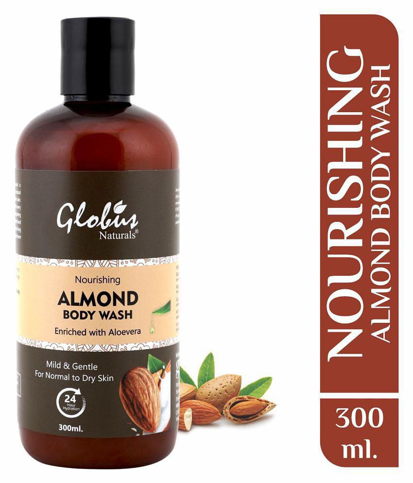 Globus Naturals Nourishing Almond Milk Body Wash 300 mL