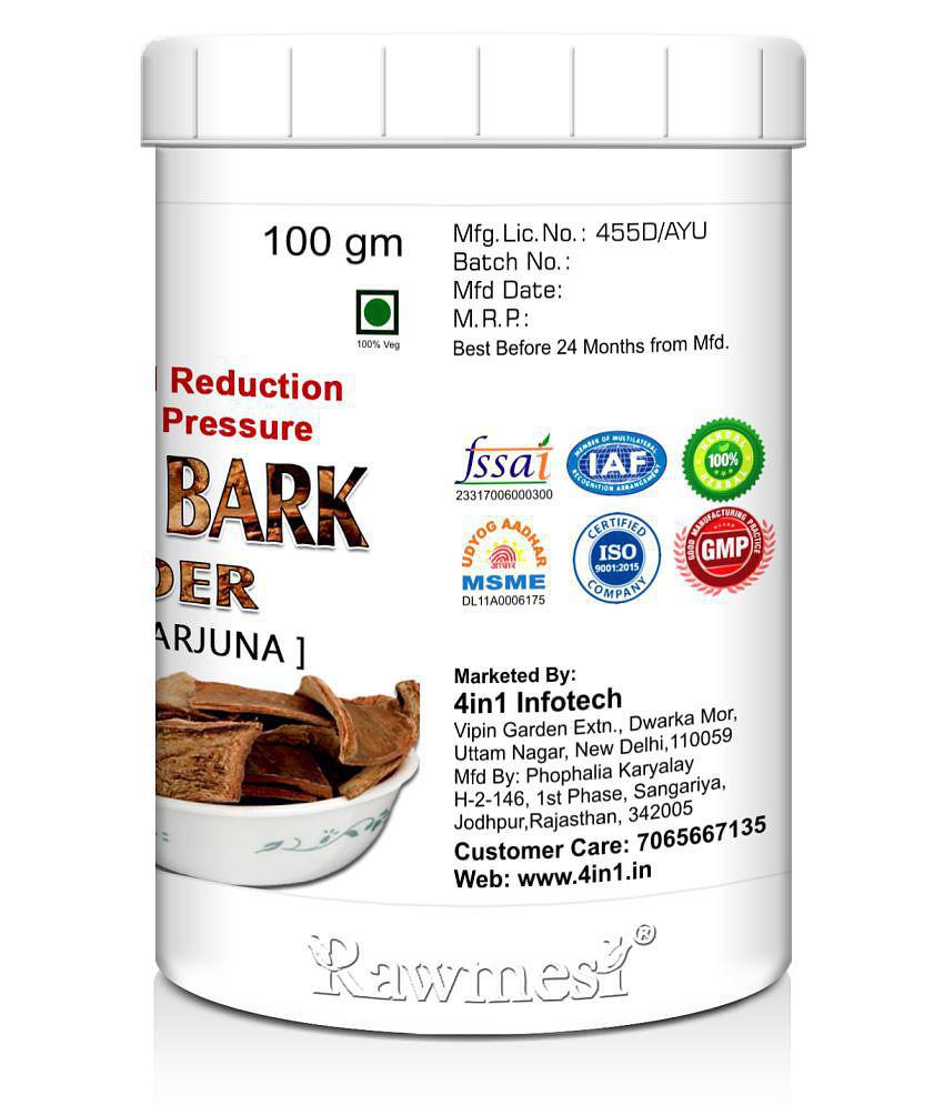 rawmest Arjuna Bark Powder  400 gm Vitamins Powder