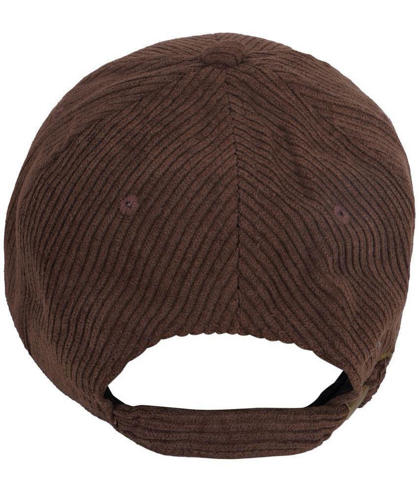Sophisticated Men valdez Brown Cotton Blend Mens Cap ( Pack of 1 ) - Brown 2025 at ShopCircuit |