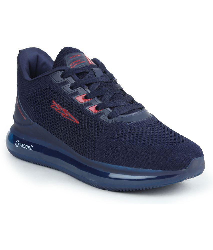 Columbus - AIRPLUS Sports Shoes Navy Mens Sports Running Shoes - None