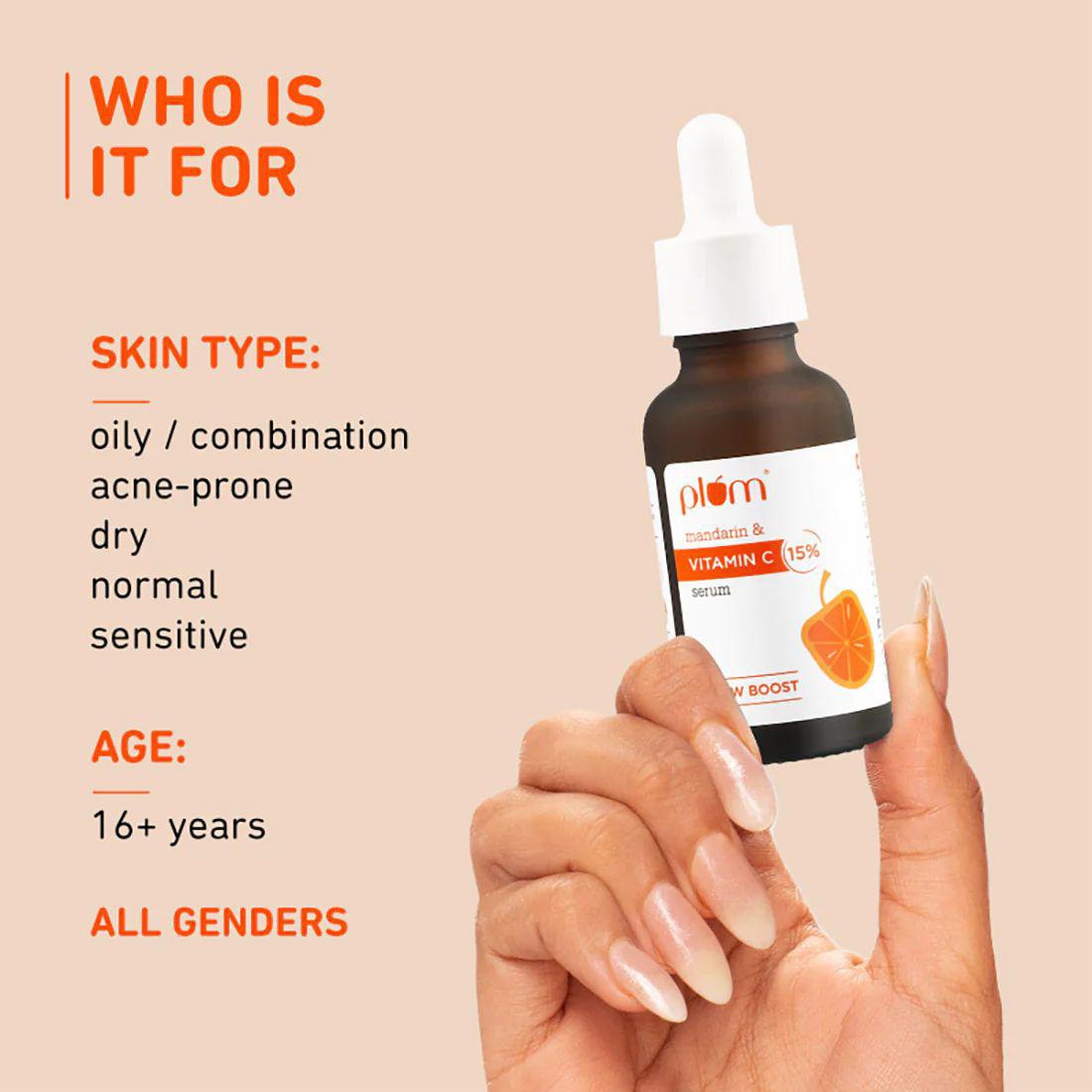 15% Vitamin C Face Serum with Mandarin