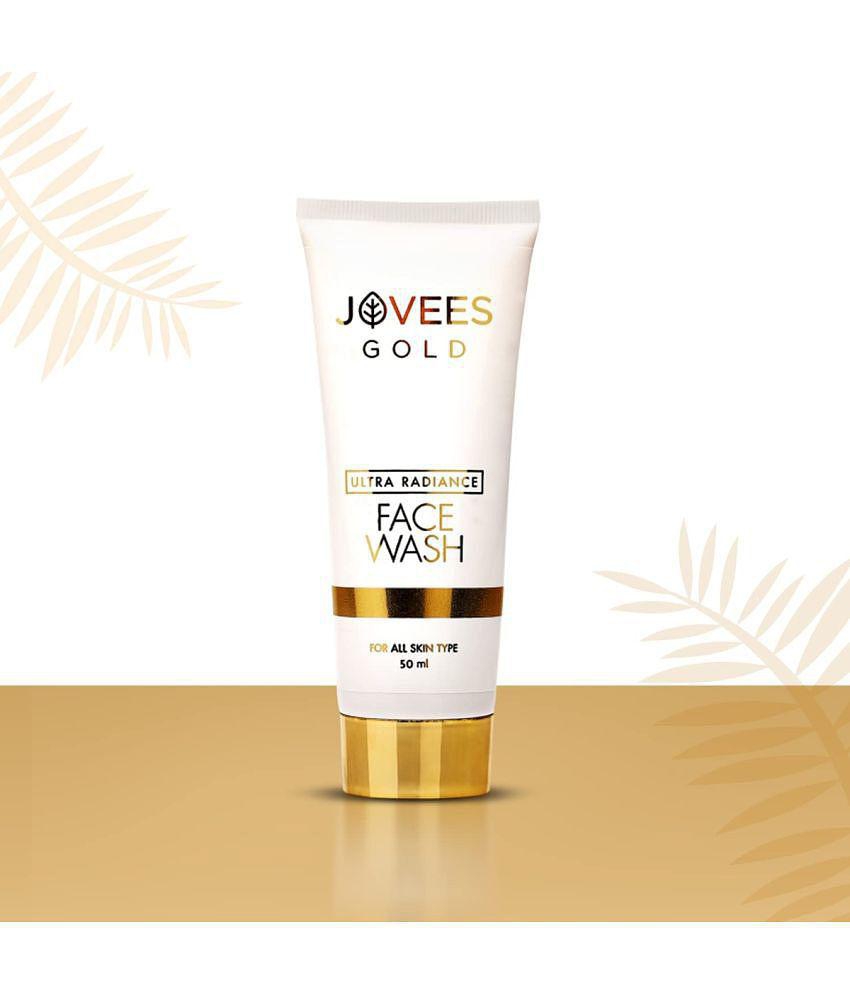 Jovees Herbal Ultra Radiance Gold Face Wash For Reduce Dark Spot For All Skin Types 50ml