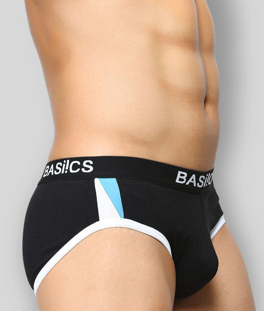 Sophisticated Men BASIICS By La Intimo - Multicolor Cotton Men's Briefs ( Pack of 2 ) - L 2025 a
