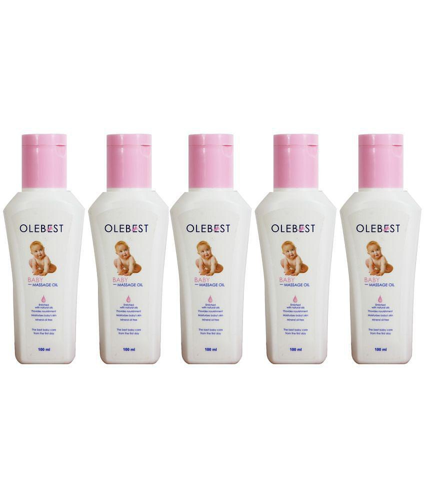 OLEBEST BABY MASSAGE OIL (100ML) : Pack of 5