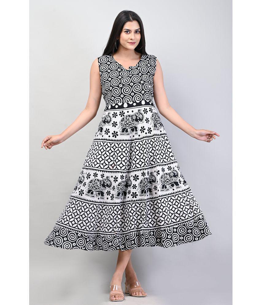 Best Men Frionkandy - Multicolor Cotton Womens Fit & Flare Dress ( Pack of 1 ) - None 2025 at Sh