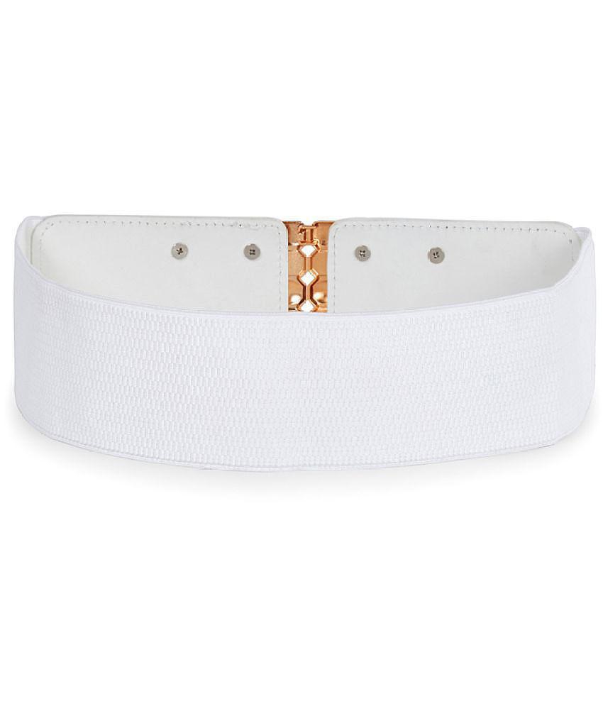 Stylish Men STYLE SHOES - Faux Leather Women's Stretchable Belt ( Pack of 1 ) - None 2025 at Sho