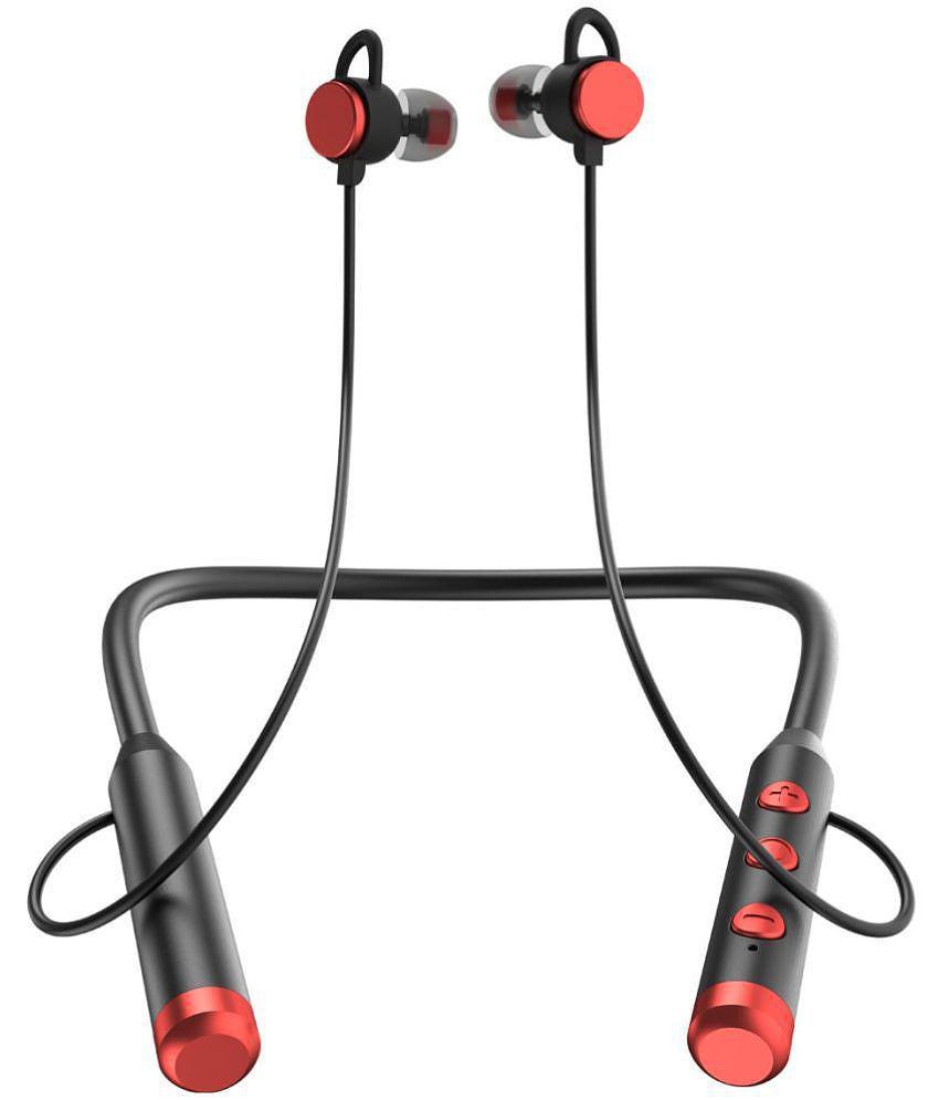 Bell  BLBHS 170  Bluetooth Bluetooth Earphone In Ear Powerfull Bass Red