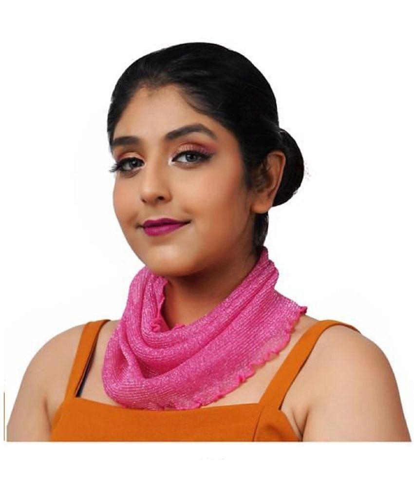 Modern Men PENYAN Girls Pink Cotton Headwraps For Summer ( Pack of 1 ) - Pink 2025 at ShopCircui