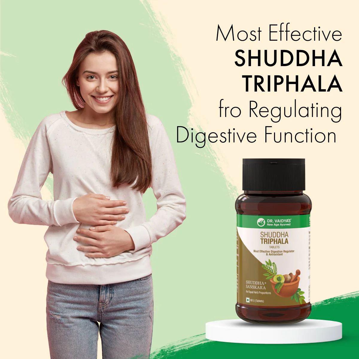 Shuddha Triphala: Most Effective Digestion Regulator & Antioxidant 1 Month