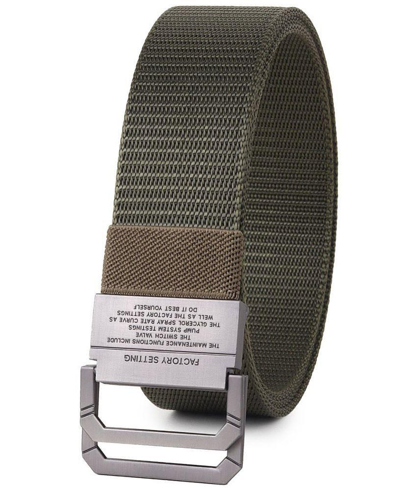 Top Men Zacharias - Multicolor Canvas Men's Casual Belt ( Pack of 2 ) - None 2025 at ShopCircuit