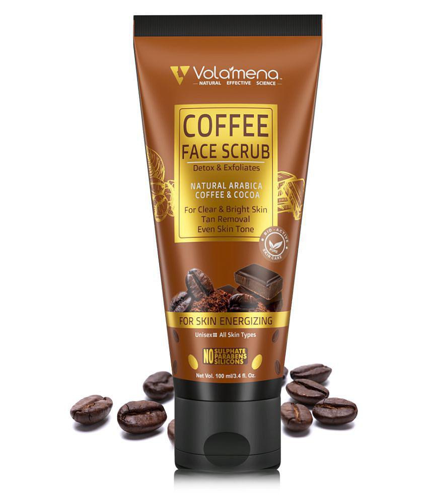 Volamena Coffee & Cocoa Detox Facial Scrub 150 ml