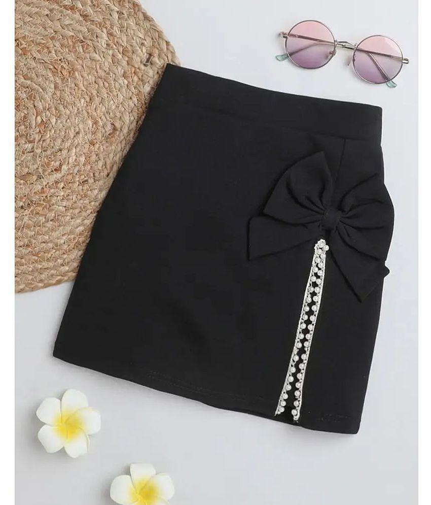 Modern Men Addyvero - Black Cotton Blend Girls Straight Skirt ( Pack of 1 ) - None 2025 at ShopC