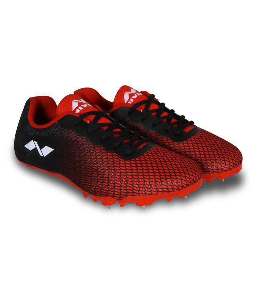 Best Men Nivia Stride Track&Field Running Shoes Red - None 2025 at ShopCircuit | ONDC