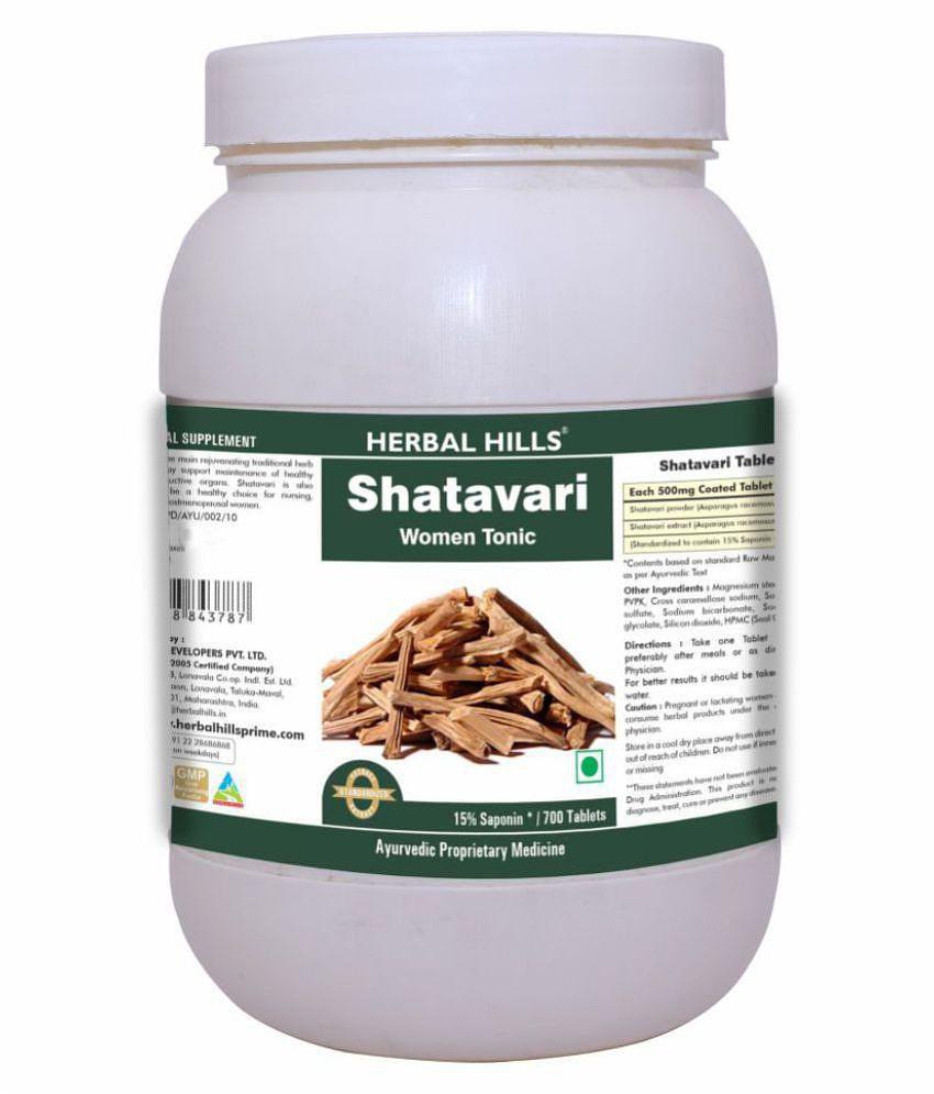 Herbal Hills Shatavari - Value Pack Tablet 700 no.s Pack Of 1