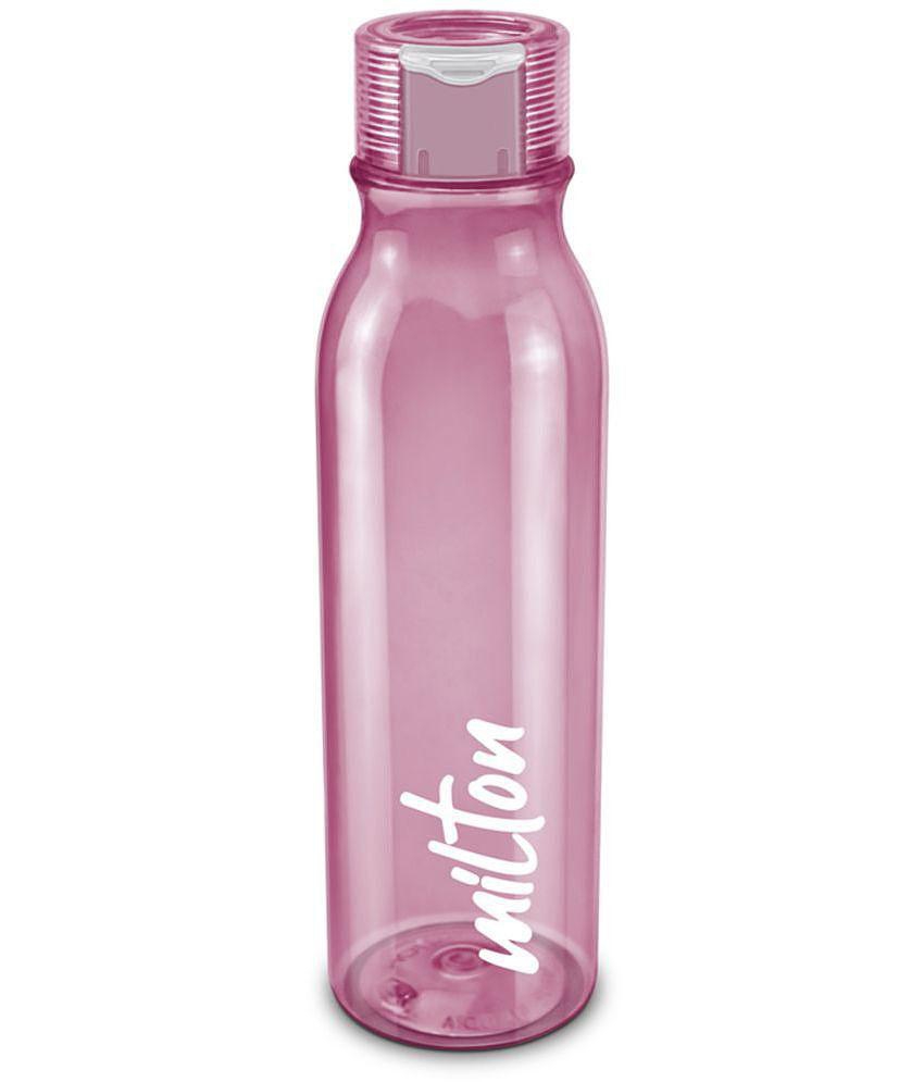 NAME TAG BOTTLE 1000,TRANSPARENT - Burgundy