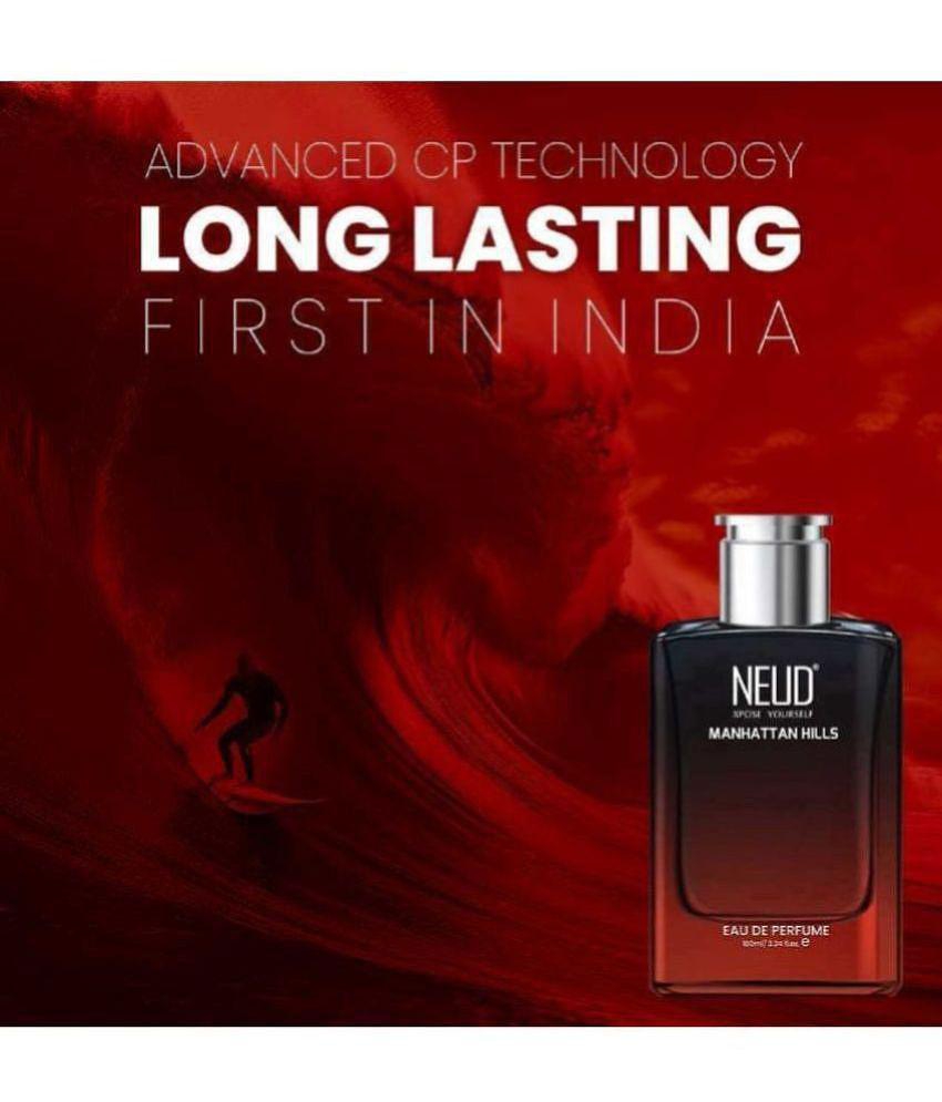 NEUD Manhattan Hills Luxury Perfume for Sophisticated Men Long Lasting EDP, 100 ml