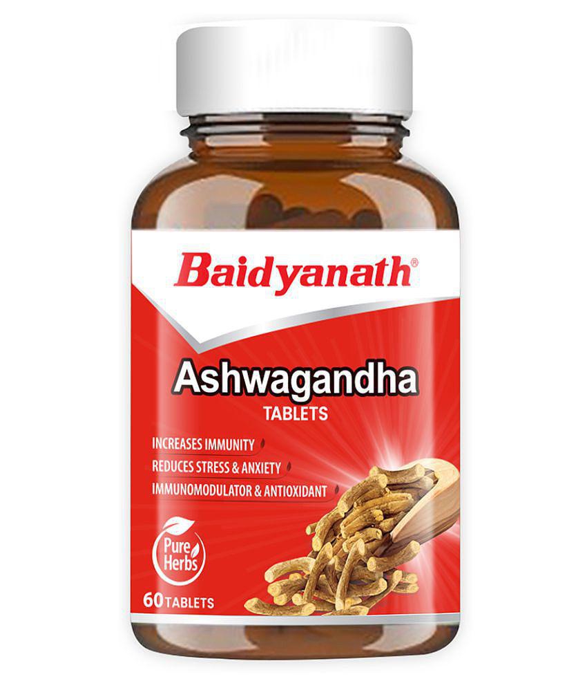 Baidyanath Ashwagandha | Tablet 60 no.s Pack of 1