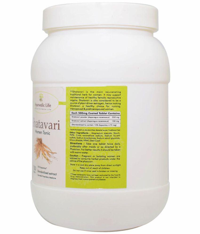 Ayurvedic Life Shatavari Tablet 700 no.s Pack Of 1