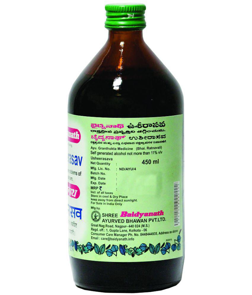 Baidyanath Usheerasav 450 ml