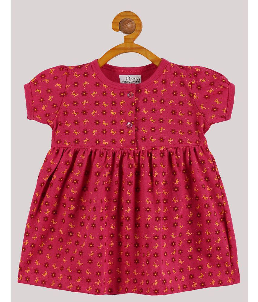 Best Women Babeezworld - Multi Cotton Baby Girl Frock ( Pack of 3 ) - None 2025 at ShopCircuit |