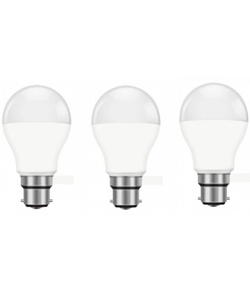 Lenon - 9W Cool Day Light LED Bulb ( Pack of 3 )