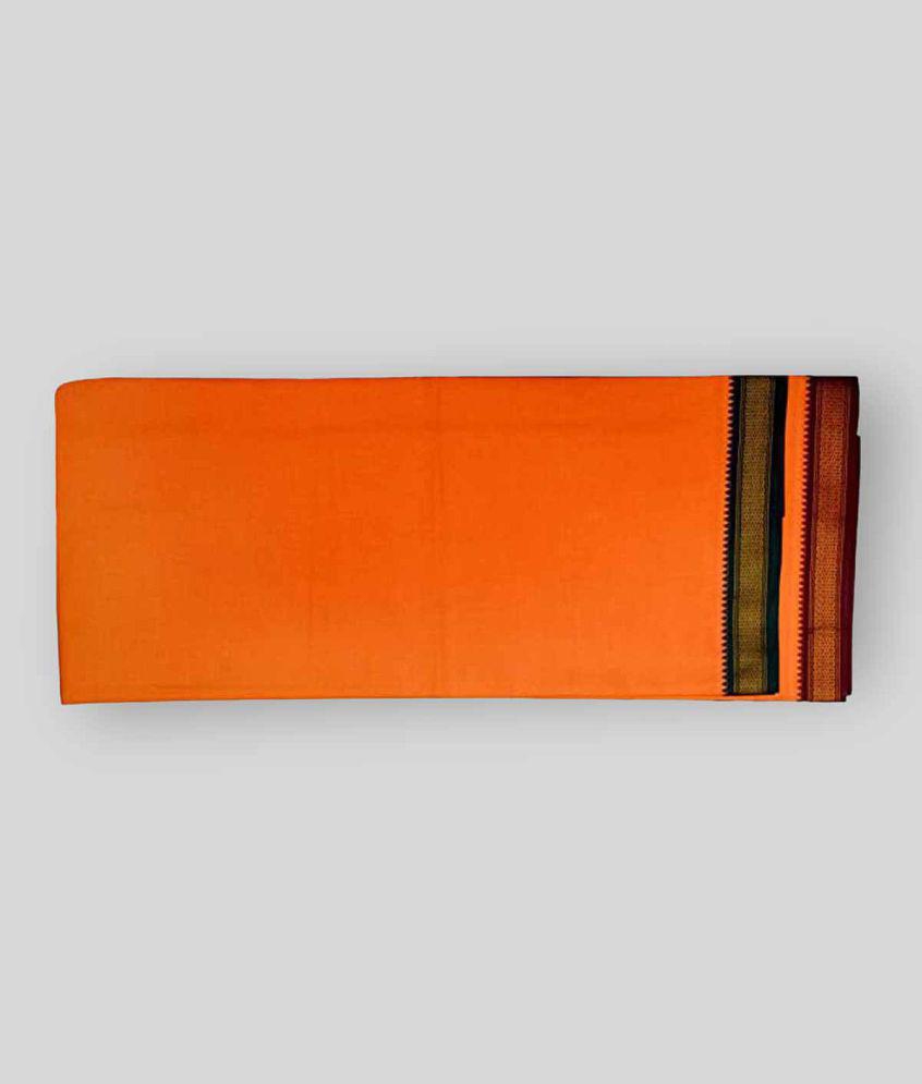 Stylish Men Abhikram - Orange Cotton Men's Lungi ( Pack of 1 ) - None 2025 at ShopCircuit | ONDC