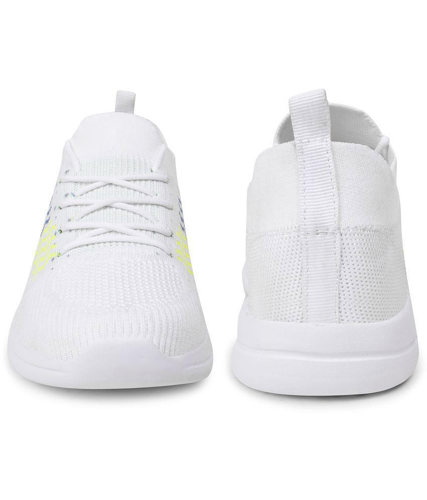 New Women Combit - TRUMP-01_WHITE-C GRN White Mens Sports Running Shoes - None 2025 at ShopCircu