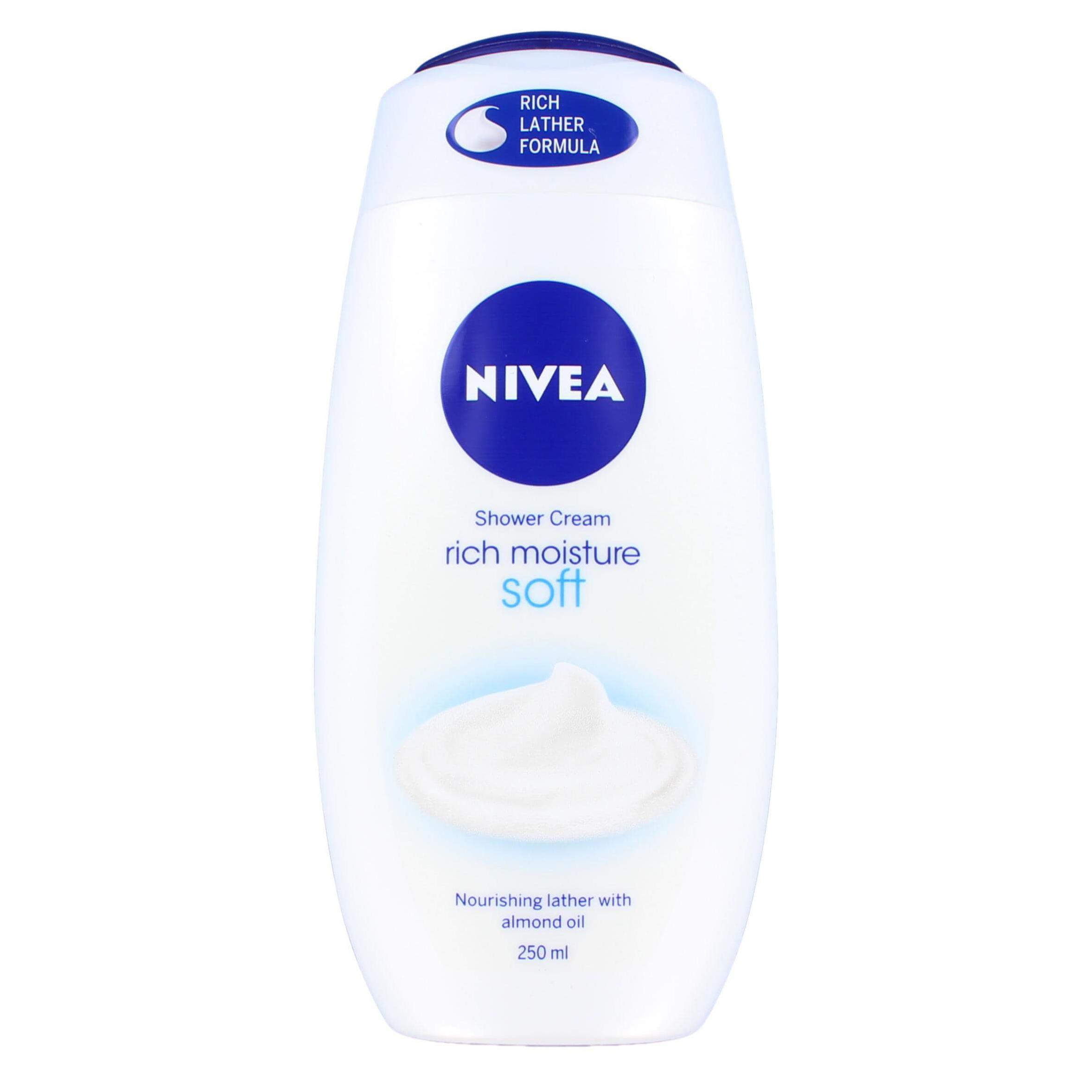 Nivea Shower Cream Rich Moisture Soft 250ml